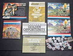 1982 The Legend of G.I. GI Joe Catalog v1 Straight Arm Figures Vintage ARAH Lot