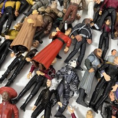 Playmates 90s Star Trek Loose Lot of 200 Action Figures