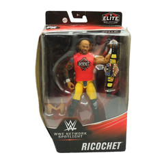 RICOCHET WWE Elite Collection Network Spotlight Figure Wrestling Distressed Box