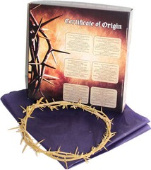 Crown of Thorns/Authentic Crown of Thorns from The Holy Land – in Gift Box