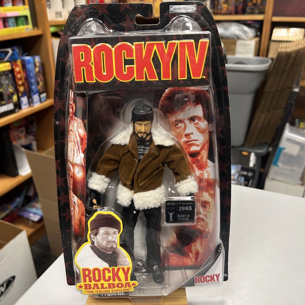 ROCKY IV ROCKY BALBOA Training Gear, JAKKS PACIFIC FIGURE, NIB