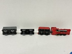 Tomy Thomas Plarail James with Tar Tanker and Troublesome Truck