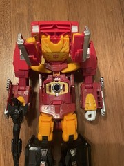Transformers POTP Power of the Primes Leader Class Rodimus Prime+ Hot Rod