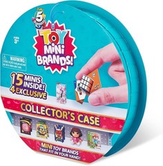 Zuru 5 Surprise TOY Mini Brands Collectors Case With 5 Exclusive Toys Brand New