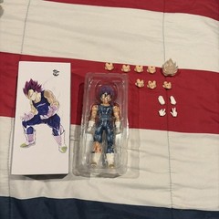 Kong Studio Ultra Ego Vegeta Battle Damaged Action Figure SH Figuarts (READ)