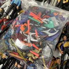 Playmates 90s Star Trek Loose Lot of 200 Action Figures