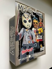 2002 Cinema Of Fear Jason Freddy Leatherface Mini Figures Horror Mezco Mez Itz