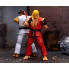 Ultra Street Fighter II Ken Masters 6-Inch Scale Action Figure BY JADA TOYS