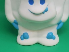 Disney Frozen Bubble Bath Baby Marshmallow Snow Monster Toy Figure Vinyl Plastic