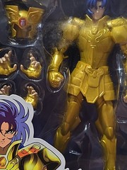 Bandai Anime Heroes Knights of the Zodiac Aiolos And Saga Action Figures 2-pack
