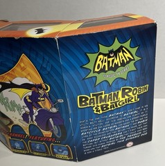 2014 Mattel 1966 Batman Classic TV Series 6″ Figures 3-Pack Robin Batgirl *READ*