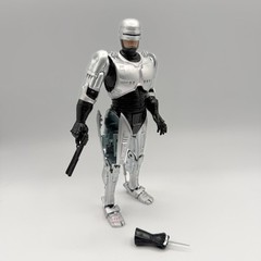 NECA ROBOCOP W/ Spring Loaded Holster 25th Anniversary Loose Complete