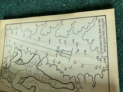 1986 Vintage Masters Of The Universe MOTU Coloring Book Golden *Read*