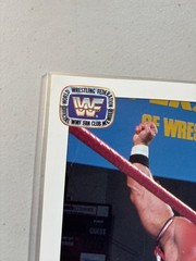 1989 WWF Superstars Ultimate Warrior 8.5×11″ Photo “Autographed” Facsimile WWE