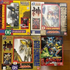 GUNDAM G Mobile Fighter God Shining Dragon Maxter Bolt etc Action Figure SET 8