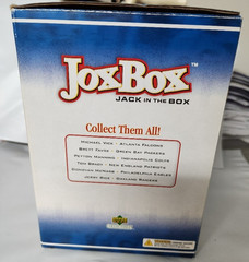 2004 Upper Deck Jerry Rice JOXBOX Jack In The Box Raiders NFL Licensed Item