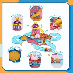 Hamster Track Toys for 5 Years Old Girl Gift,Pets Set Toys for 3 4 5 6 7 Year…