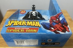THE AMAZING SPIDER-MAN BLACK COSTUME 12” FIGURE 33 PTS OF ARTICULATION TOY BIZ
