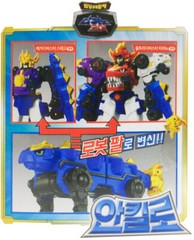 Dino Core ANKYLO Ankylosaurus Dinosaur Transforming Figure Arm Parts Car Toy