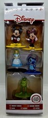 Disney Nano MetalFigs Toys Die-Cast Metal Figurines Set Mickey Stitch Kermit