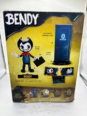 Bendy and the Ink Machine Bendy Action Figure w/ Book – 5” JAKKS Pacific, NEW.