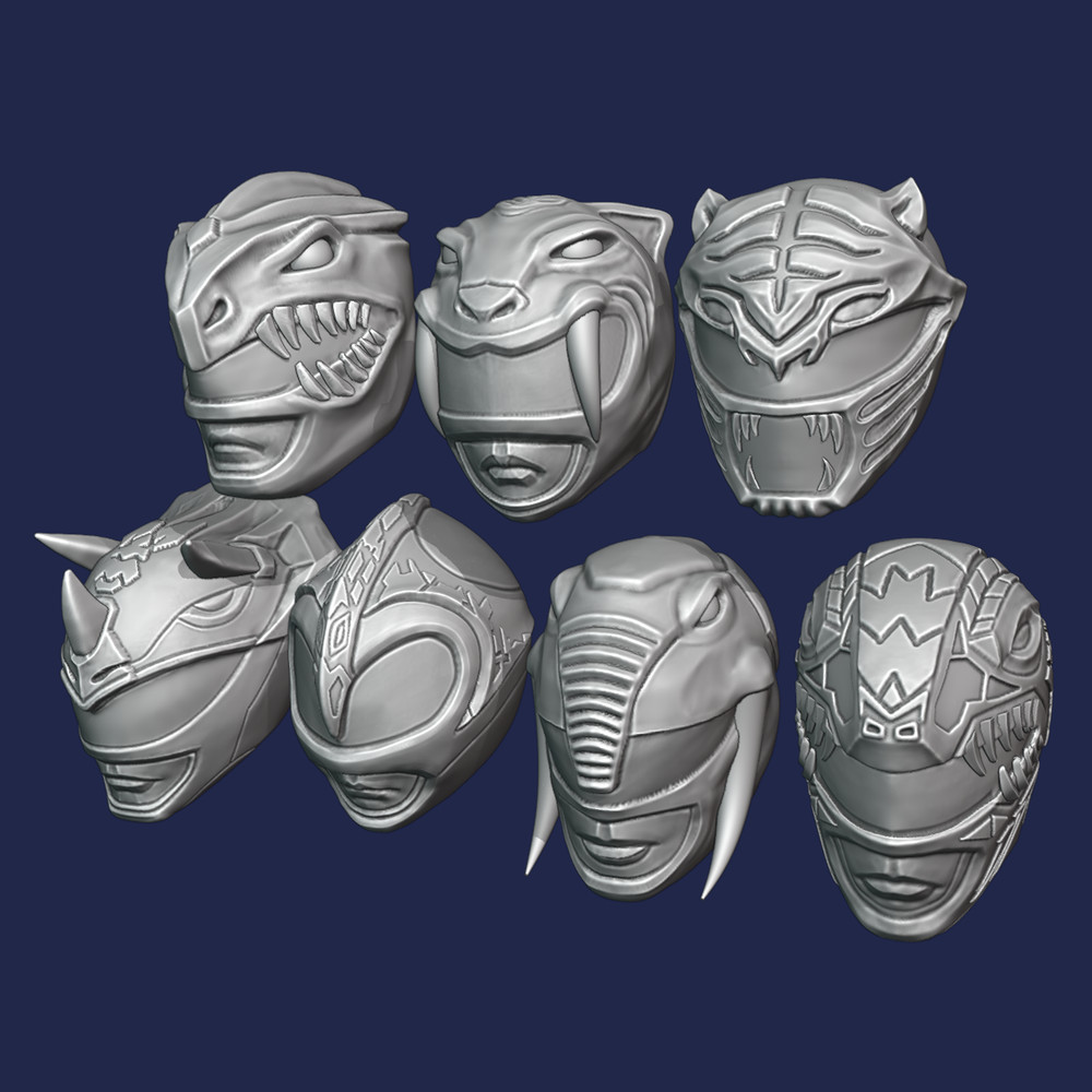 Power Rangers Collection – 1:18, 1:12, 1:10, 1:6 Scales