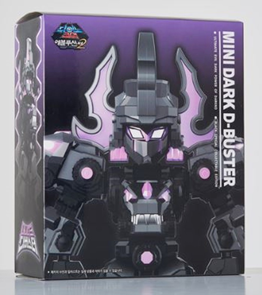 Dino Core 5 Evolution Part2 MINI ULTRA DARK D-BUSTER Robot Toy – 8″ Size