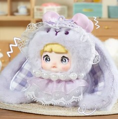 8Pcs Nommi Baby Sweetheart Bunny Series 3.9In Plush Pendants Action Figures Gift