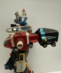 RARE VTG 1982 BANDAI JAPAN 15″ VOLTRON DAIRUGGER XV ROBOT Incomplete