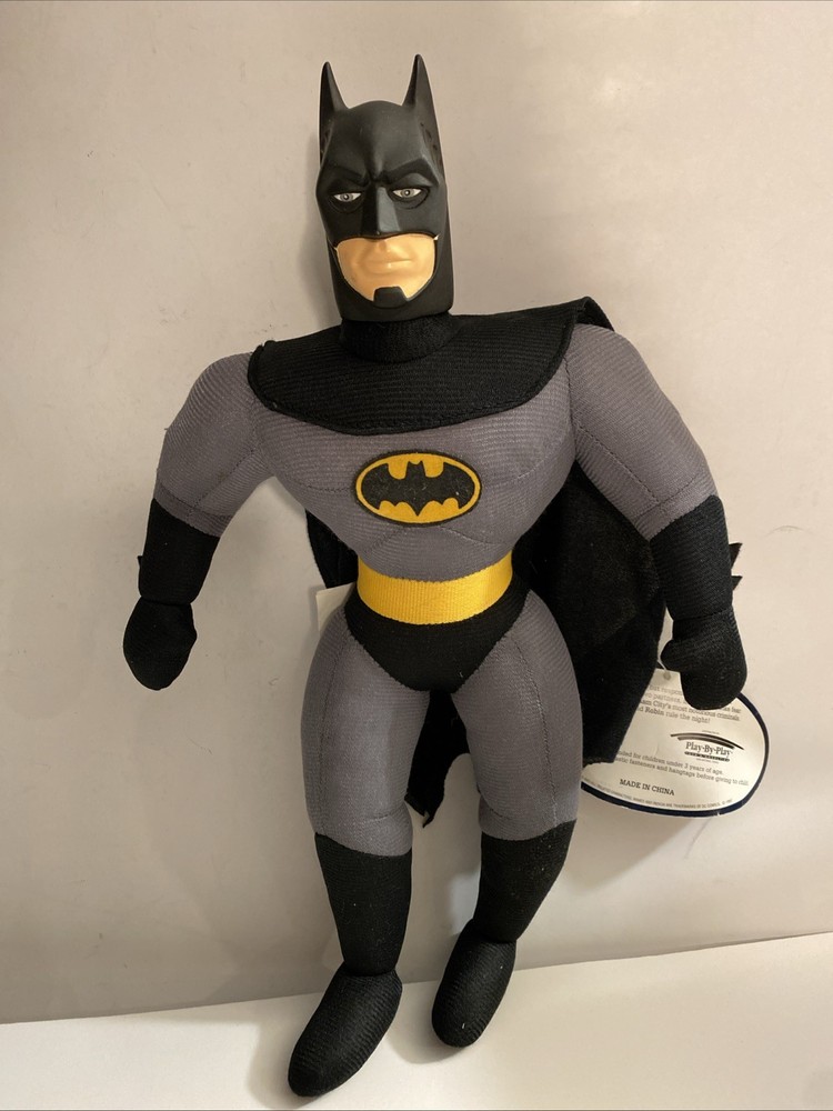 Batman 1997 Plush George Clooney With Tags Original Warner Bros.