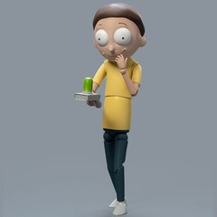 HIPLAY Fondjoy Morty Smith / Rick Sanchez 1/12 Scale Action Figure