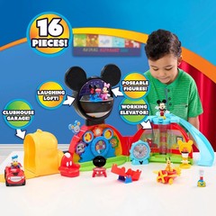 Disney Jr. Mickey Mouse Clubhouse Deluxe 28″ Playset 16-Pieces Lights & Sounds