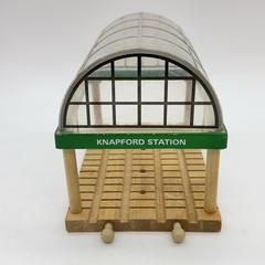 KNAPFORD STATION Thomas & Friends Wooden Railway Vintage 1995 MISSING BENCHES