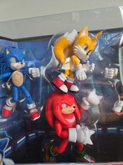 JAKKS Pacific Sonic the Hedgehog 3 Movie Action Figures 4-Pack (Lights Up!)