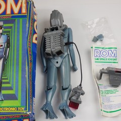 1979 ROM the Space Knight w/ Original Box and Instructions Rare VTG Parker Bros