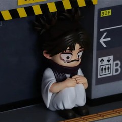 10cm jjk anime figura choso mini figura de ação fofa aggrieved choso estatueta