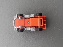 Robotron Loadtron Dump Truck. Orange Gray. Buddy L. Vintage. 1984.