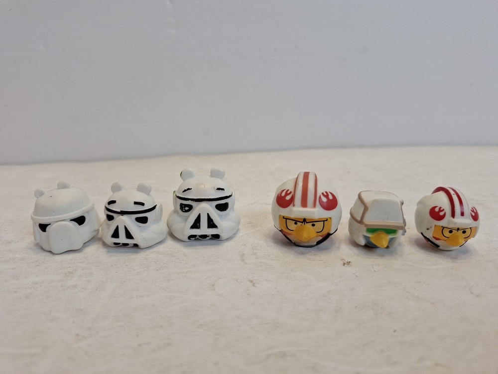 6 Angry Birds Jenga Star Wars Death Star Game Replacement Parts Figures