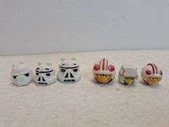 6 Angry Birds Jenga Star Wars Death Star Game Replacement Parts Figures