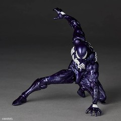 Presale Revoltech Amazing Yamaguchi Symbiote Spider-Man Purple Ver. Figure 7/31