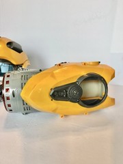 Hasbro 2008 Transformers Bumblebee Plasma Arm Cannon Blaster/Helmet(NOT COMPLETE