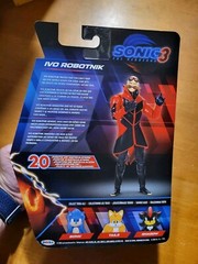 Sonic the Hedgehog 3 IVO ROBOTNIK Movie 5 inch Action Figure Jakks Pacific 2024