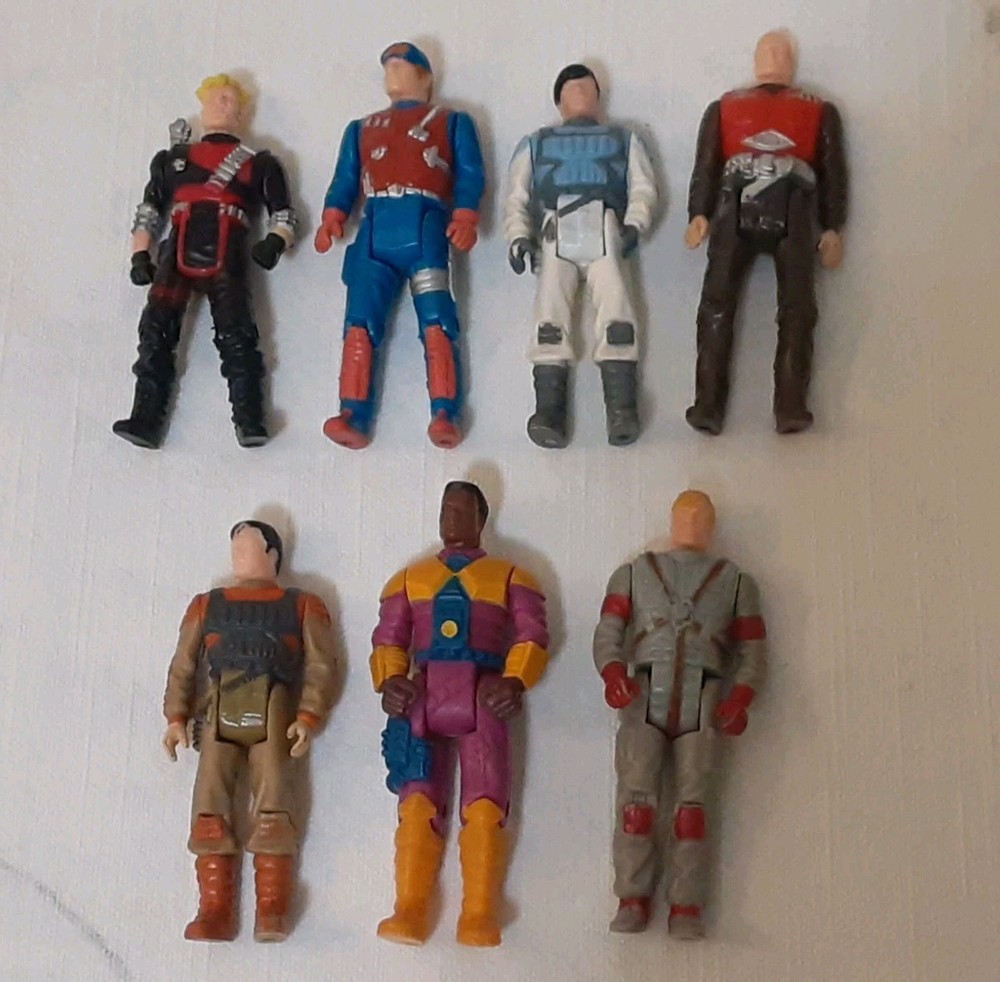 Kenner M.A.S.K. Vintage 1983-85 Lot Of 7 Action Figures Pre-Owned