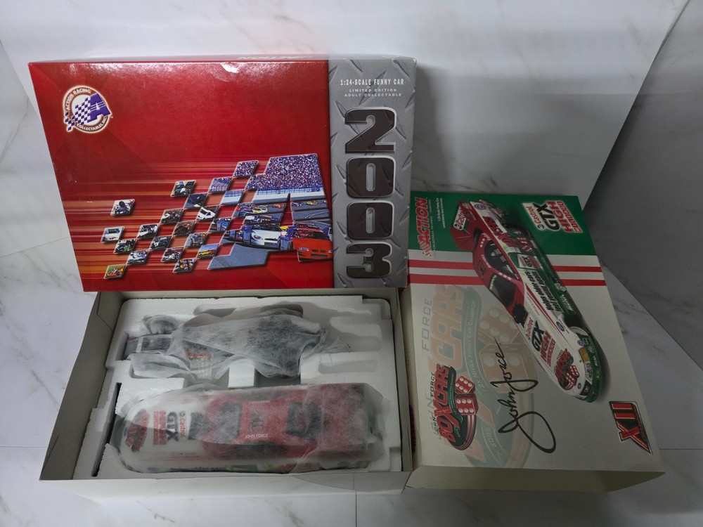 John Force Castrol GTX 2003 Mustang Funny Car 1:24 NHRA Action Racing /9518