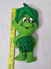 Vintage Jolly Green Giant 12″ Plush Doll Advertising Toy 1970s Excellent