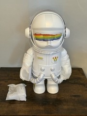 POP MART Mega Space Molly 400% Rainbow Open Box