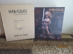 Hercules 1/6 Scale Figure BY TBLEAGUE , EXECUTIVE REPLICAS lion head dress boxed