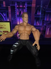 Chris Benoit WWE Figure, Ring Giant And Magazine. Sealed Ruthless Aggression