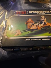 Vintage Star Wars ROTJ Speeder Bike New In Open Box