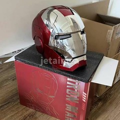 AUTOKING Iron Man MK5 Helmet 1:1 Voice-controlled Wearable Cosplay Props Gifts